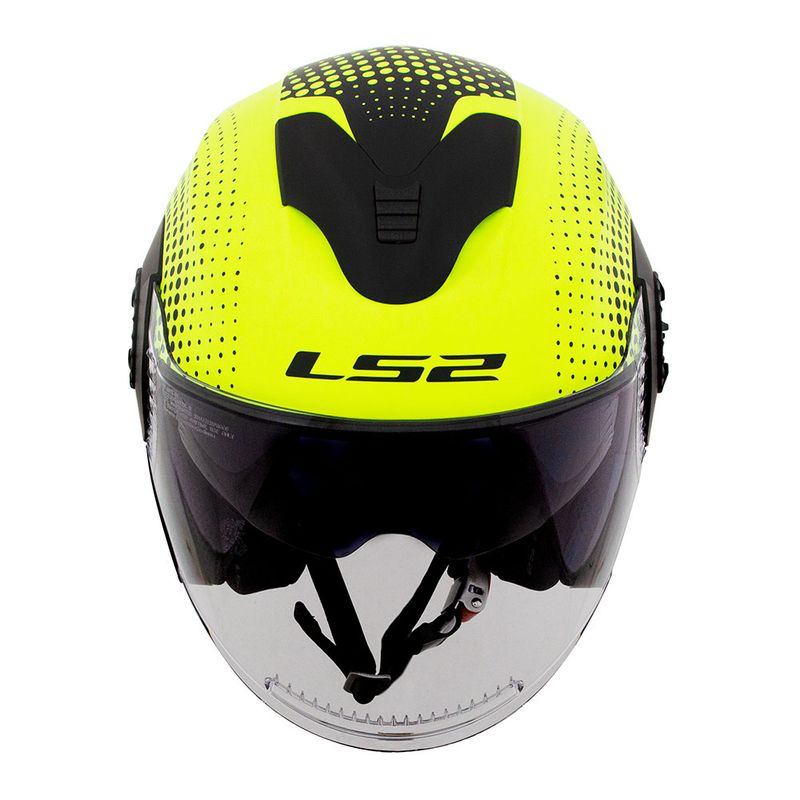 CAPACETE LS2 VERSO SPIN AMARELO