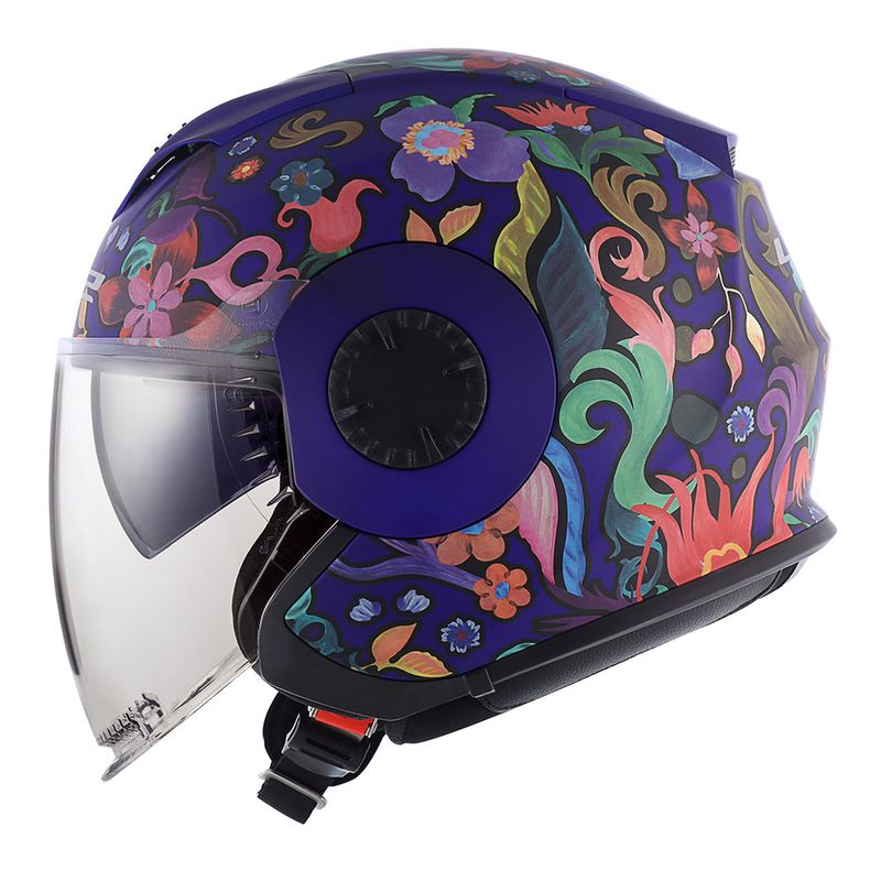 CAPACETE LS2 VERSO FLORA BRASIL ROXO