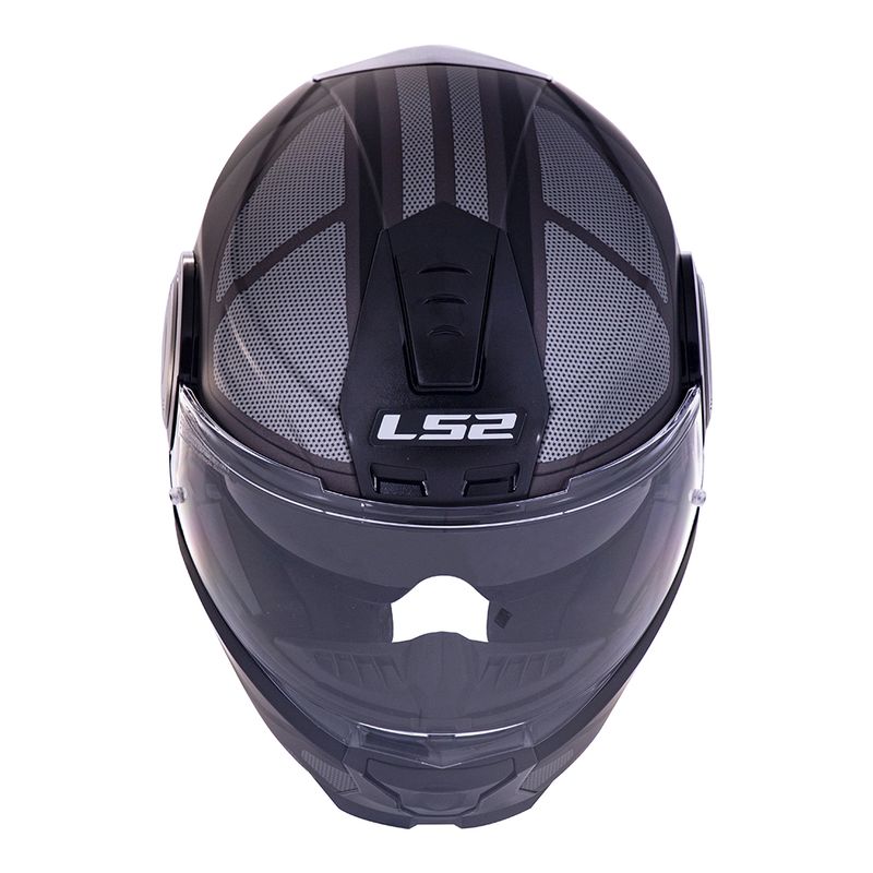 CAPACETE LS2 SCOPE MASK CINZA