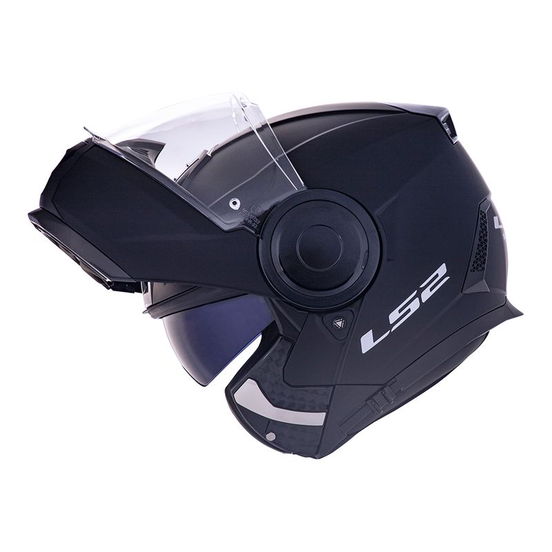 CAPACETE LS2 SCOPE MONOCOLOR PRETO FOSCO