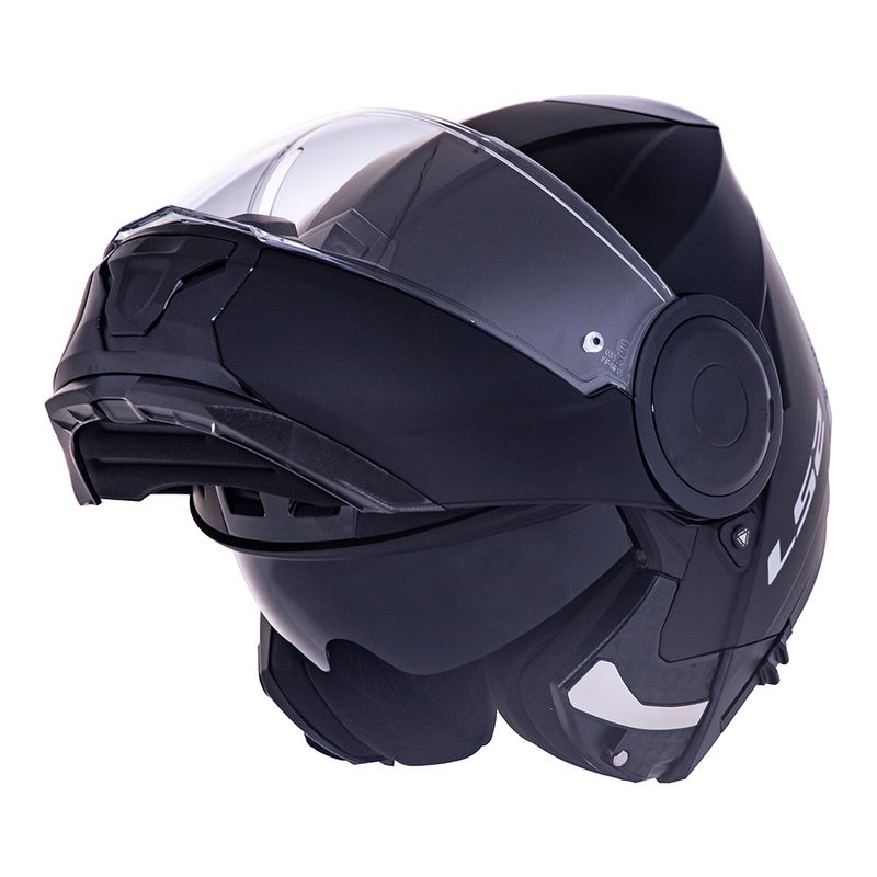 CAPACETE LS2 SCOPE MONOCOLOR PRETO FOSCO