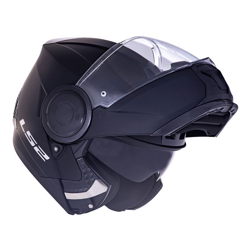 CAPACETE LS2 SCOPE MONOCOLOR PRETO FOSCO