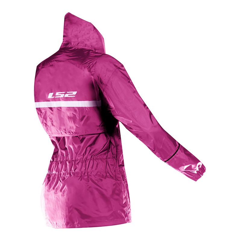 CAPA LS2 DE CHUVA NAC FLUXUS EVO ROSA