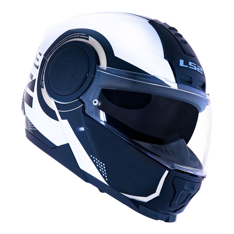 CAPACETE LS2 SCOPE ARCH BRANCO