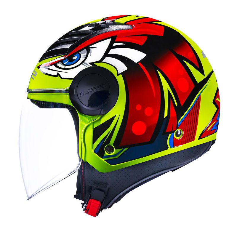 CAPACETE LS2 AIRFLOW TRIBAL AMARELO