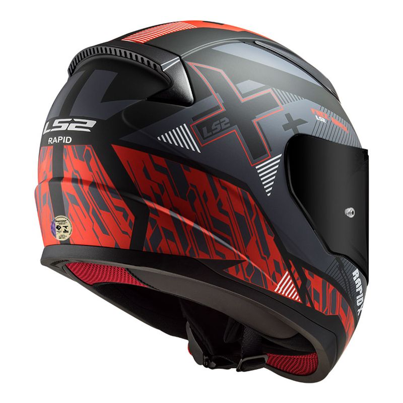 CAPACETE LS2 RAPID XTREET VERMELHO