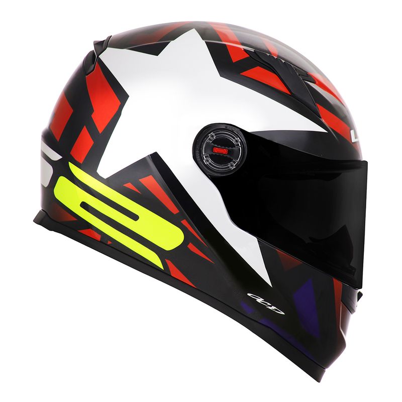 CAPACETE LS2 CLASSIC FF358 STARWAR VERMELHO