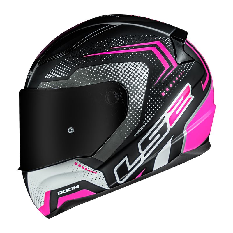 CAPACETE LS2 RAPID DOOM ROSA