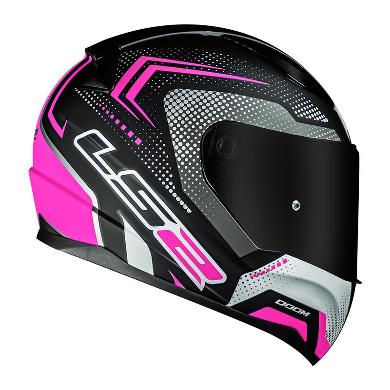 CAPACETE LS2 RAPID DOOM ROSA