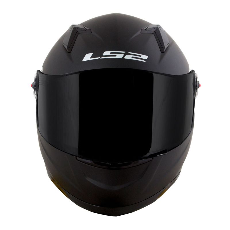 CAPACETE LS2 CLASSIC MONOCOLOR PRETO FOSCO