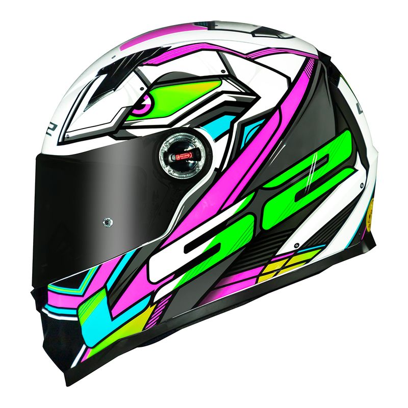 CAPACETE LS2 CLASSIC XDRON ROSA