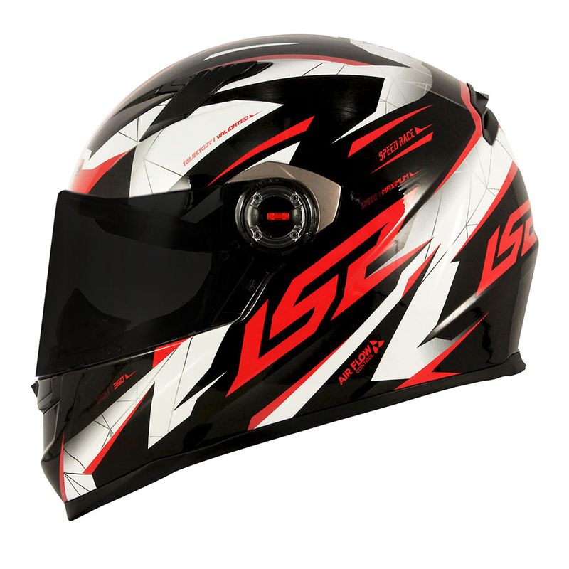 CAPACETE LS2 CLASSIC DRAZE VERMELHO