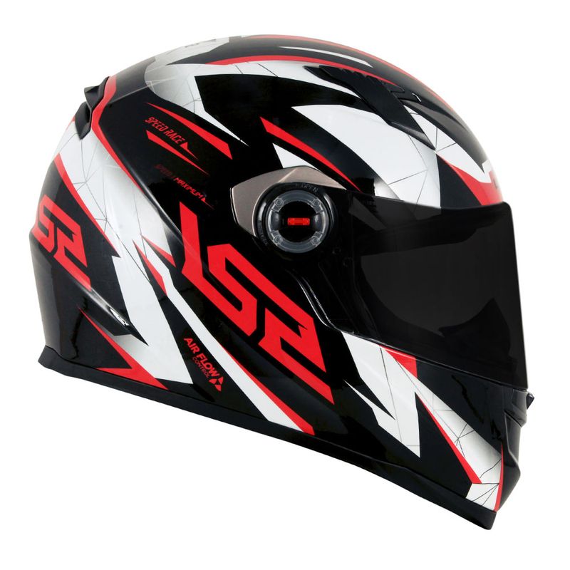 CAPACETE LS2 CLASSIC DRAZE VERMELHO