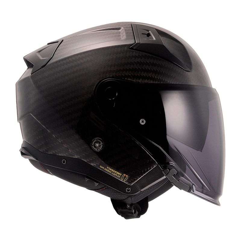 CAPACETE LS2 INFINITY II C SOLID CARBON