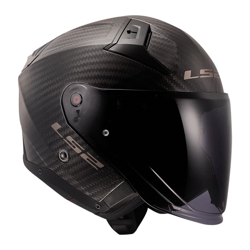 CAPACETE LS2 INFINITY II C SOLID CARBON