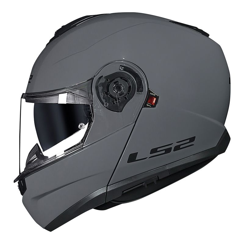 CAPACETE LS2 STROBE II MONOCOLOR NARDO CINZA