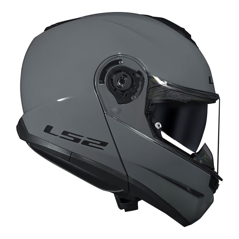 CAPACETE LS2 STROBE II MONOCOLOR NARDO CINZA