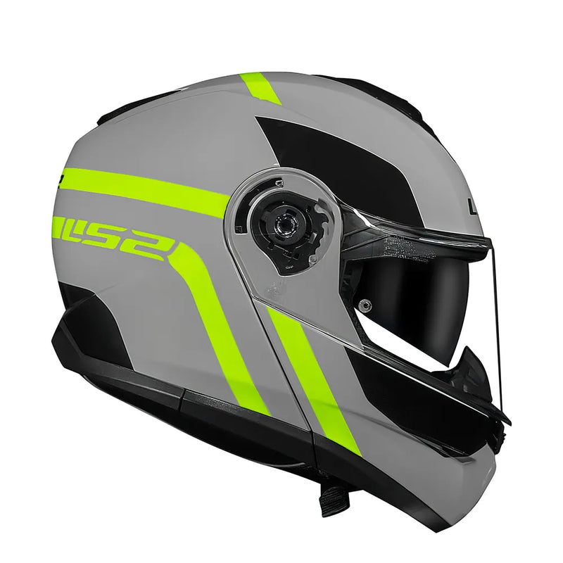 CAPACETE LS2 STROBE II AUTOX CINZA