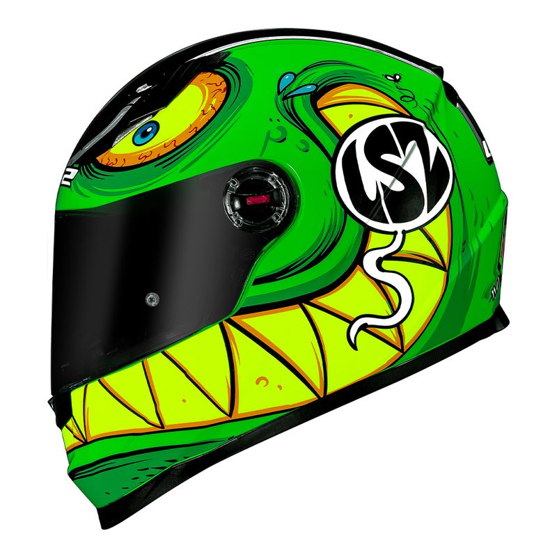 CAPACETE LS2 CLASSIC RAMPAGE VERDE