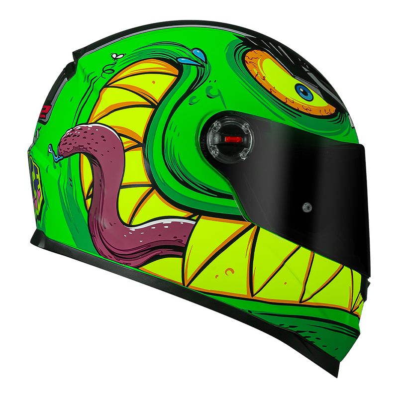 CAPACETE LS2 CLASSIC RAMPAGE VERDE