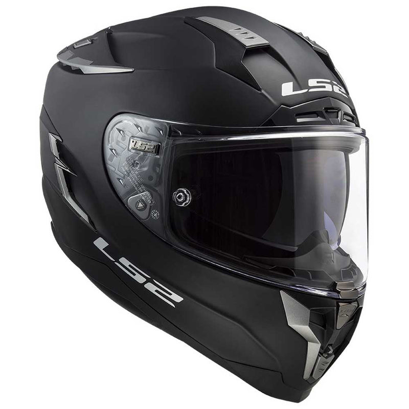 CAPACETE LS2 STREAM II MONOCOLOR PRETO FOSCO