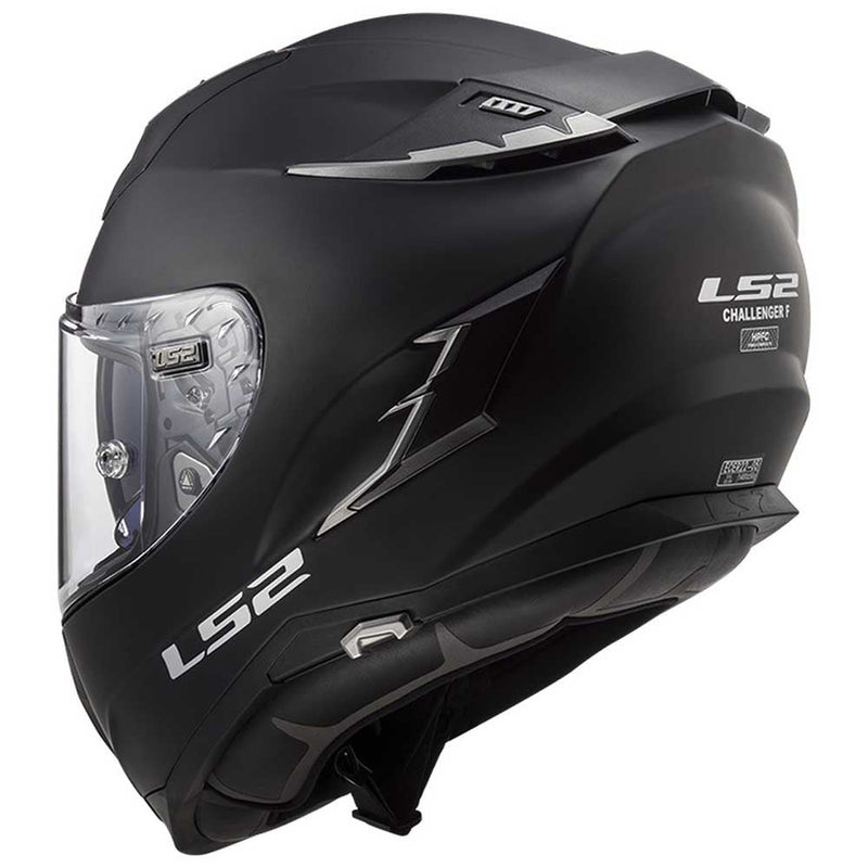 CAPACETE LS2 STREAM II MONOCOLOR PRETO FOSCO